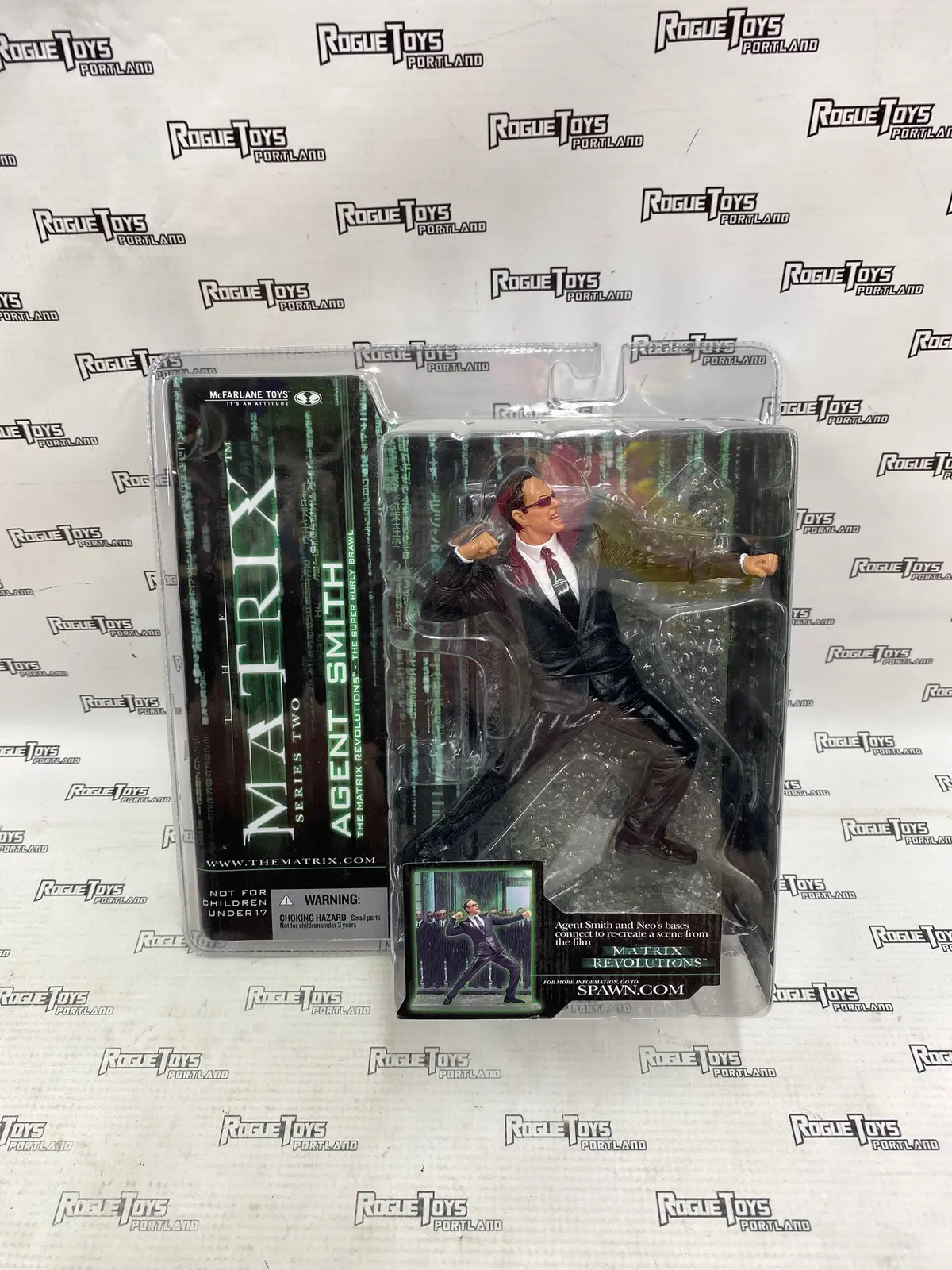 Mcfarlane The Matrix Series Two Agent Smith 1