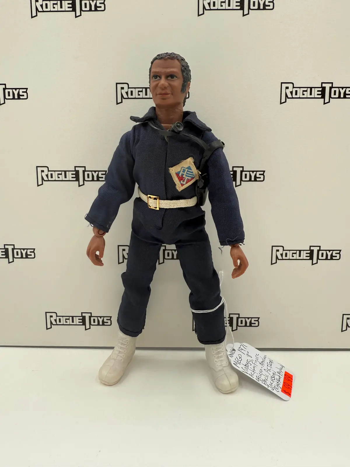 Mego Vintage African American Black Action Jackson 1