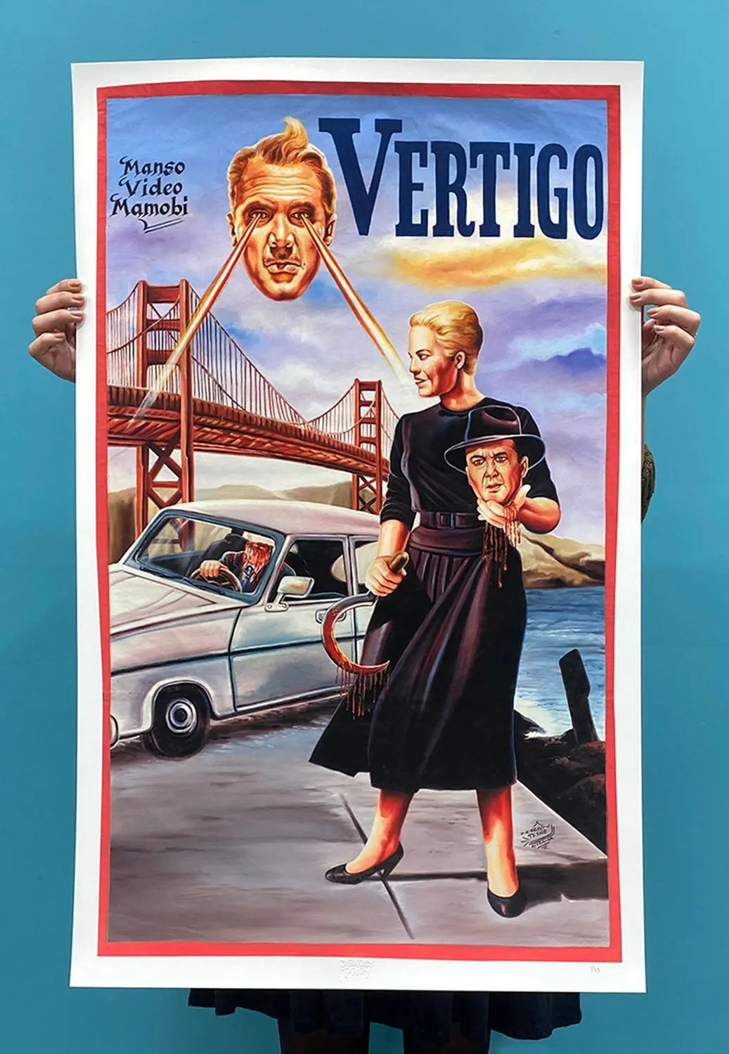 Vertigo - Limited Edition Archival Giclée Print From Static Medium By Heavy J 1