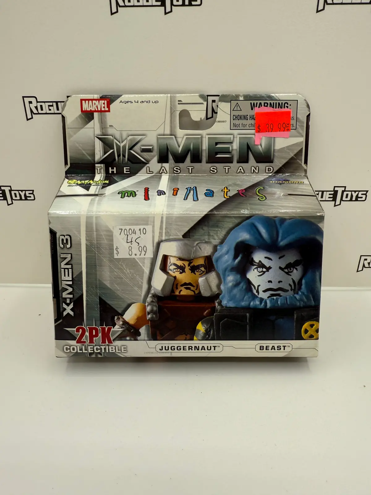 Diamond Select Toys Marvel X-Men: The Last Stand Minimates Juggernaut & Beast 2-Pack 1