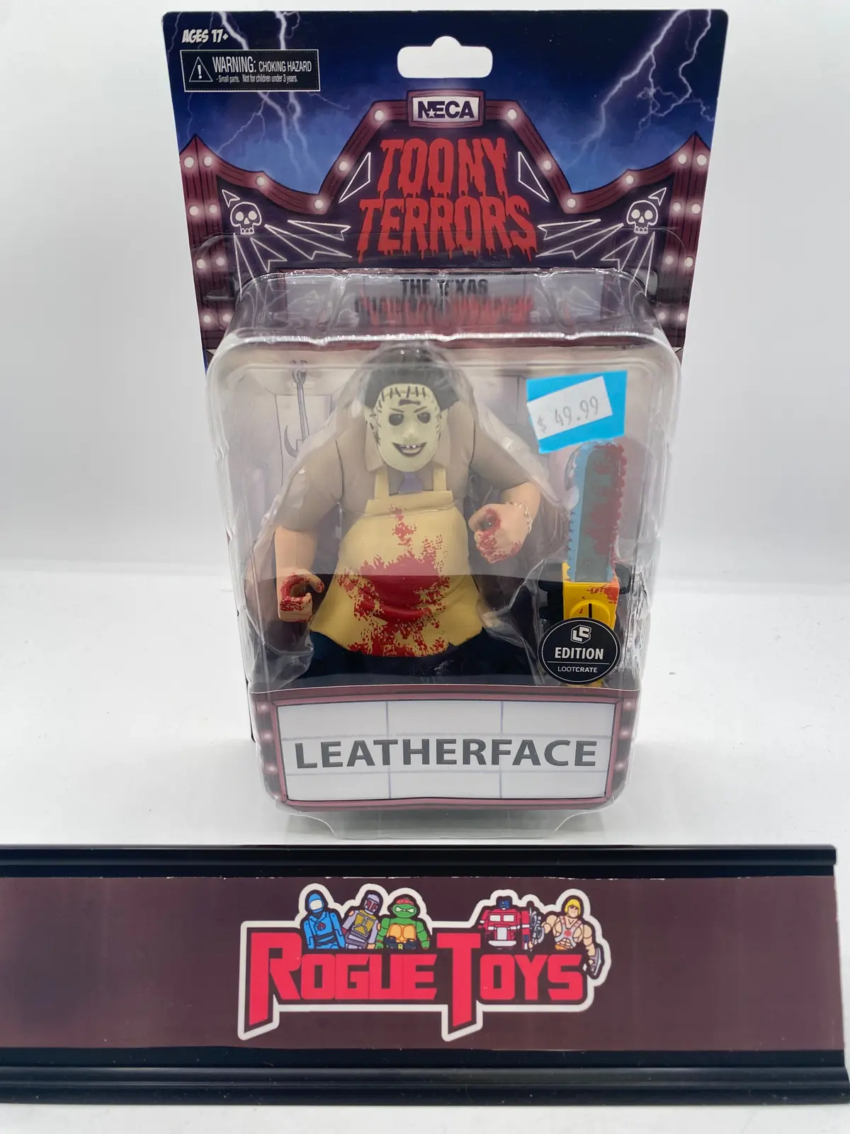Neca Toony Terrors The Texas Chainsaw Massacre Leatherface (Lootcrate Edition) 1