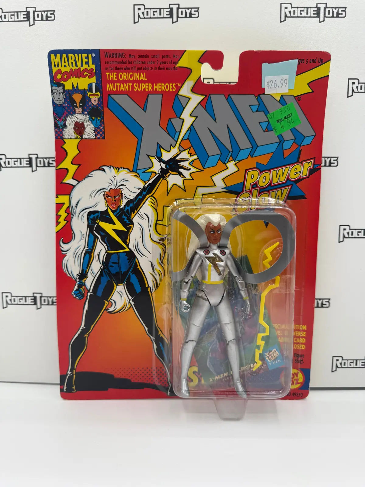 Toybiz Marvel Comics X-Men Storm W/ Special Edition Marvel Universe Trading Card 1