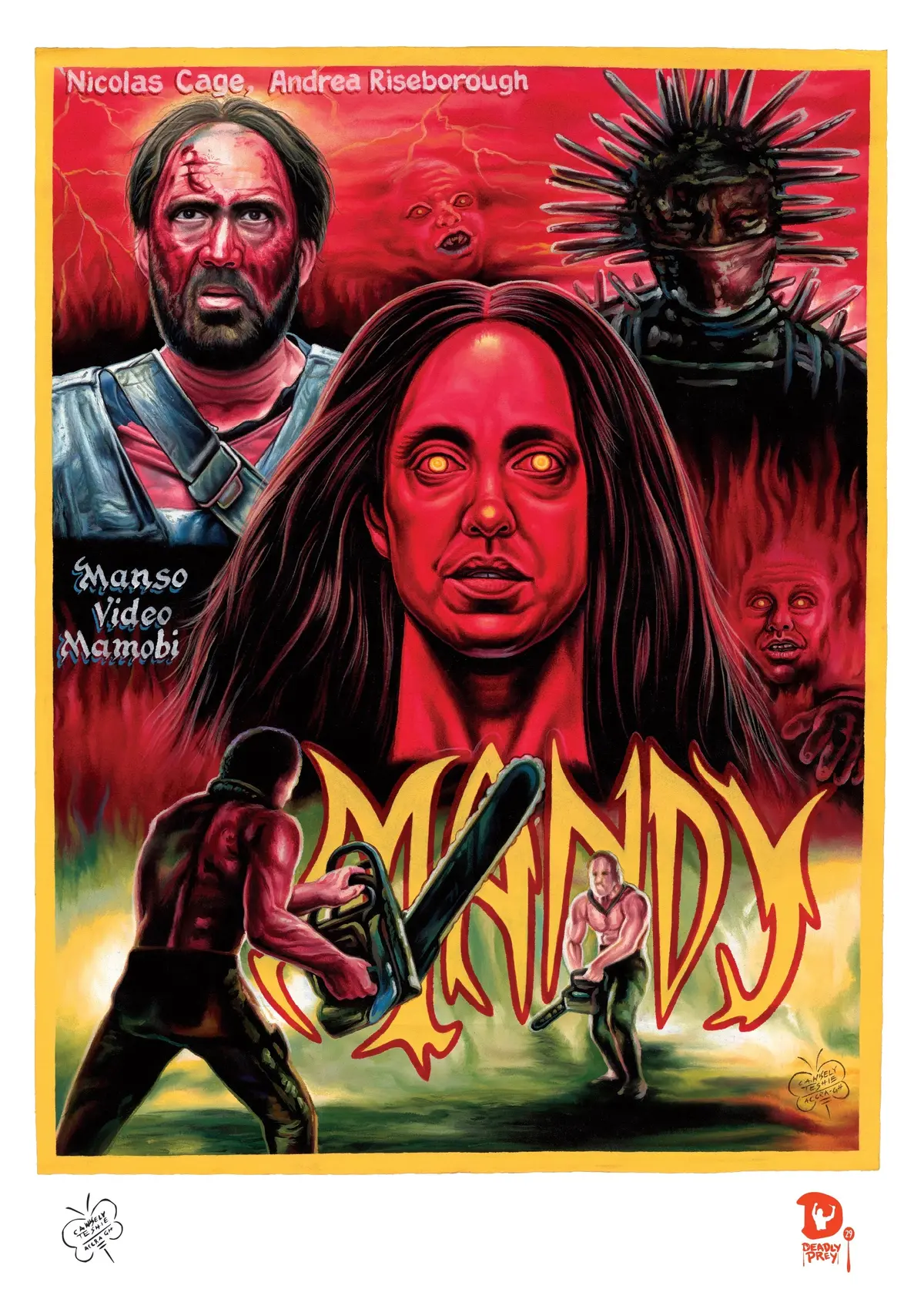 Mandy (High Quality Print - White Border) - C.A. Wisely 1