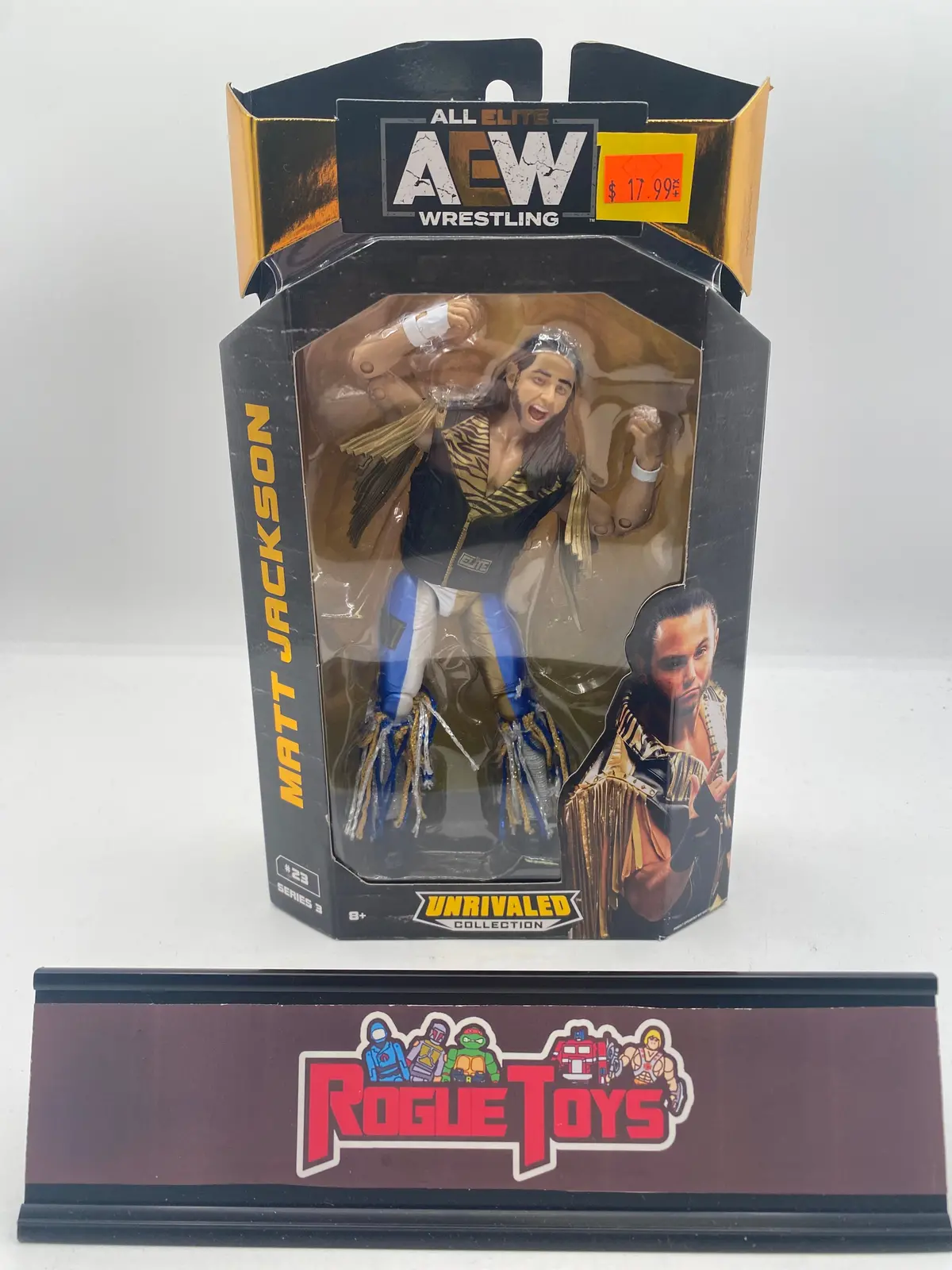 Jazwares Aew Unrivaled Series 3 Matt Jackson #23 1