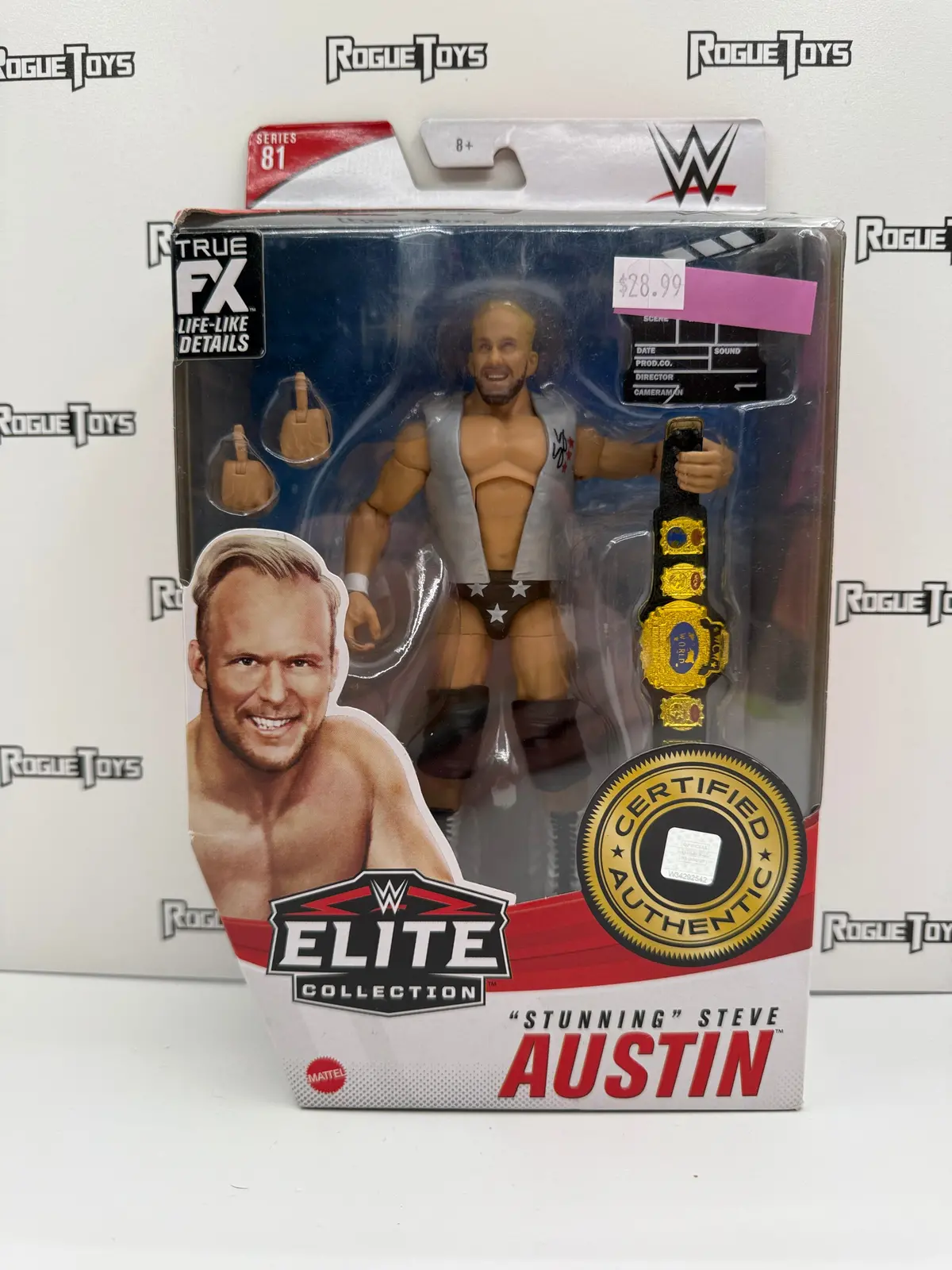 Mattel Wwe Elite Collection Series 81 “Stunning” Steve Austin 1