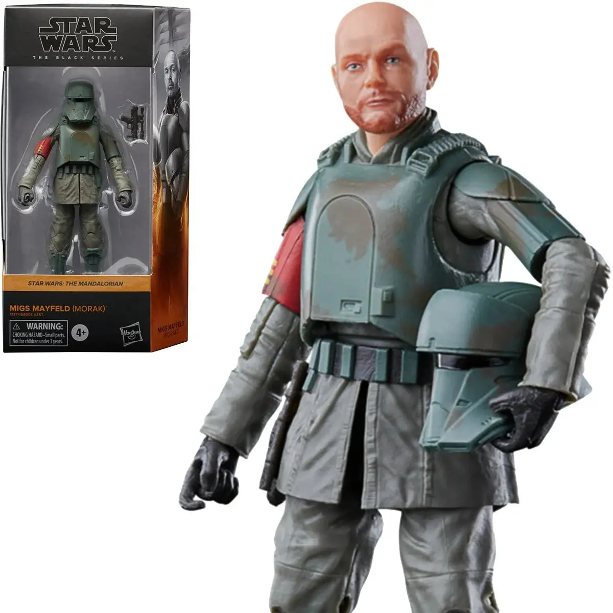 Star Wars: The Black Series - The Mandalorian - Migs Mayfeld (Morak) Action Figure (F1874) 1