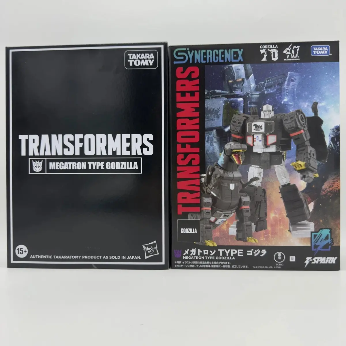 Transformers Synergenex Series - Ame-01 Leader Class Megatron X Godzilla Action Figure G3145 1