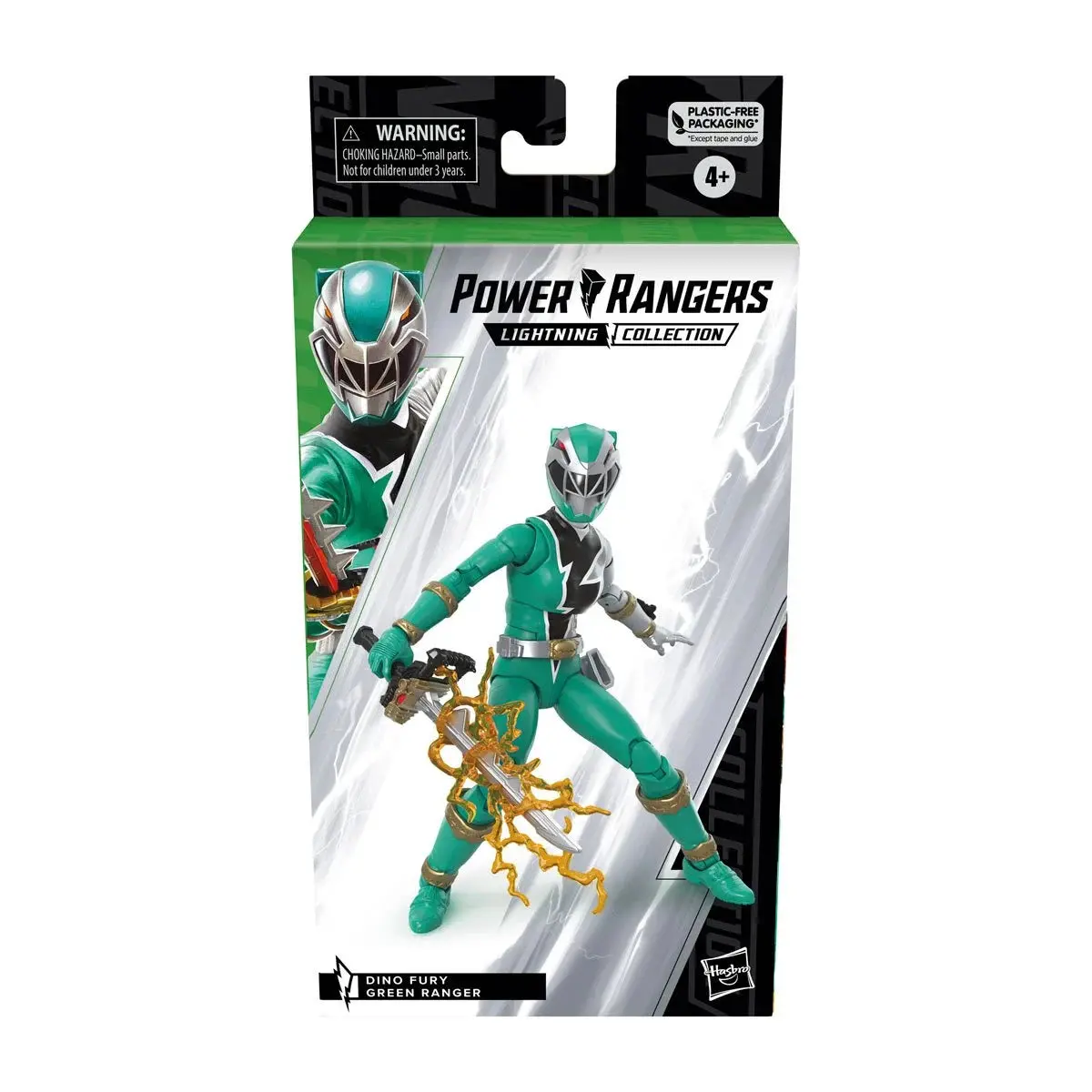 Power Rangers Lightning Collection - Dino Fury Green Ranger Action Figure (F4517) 1