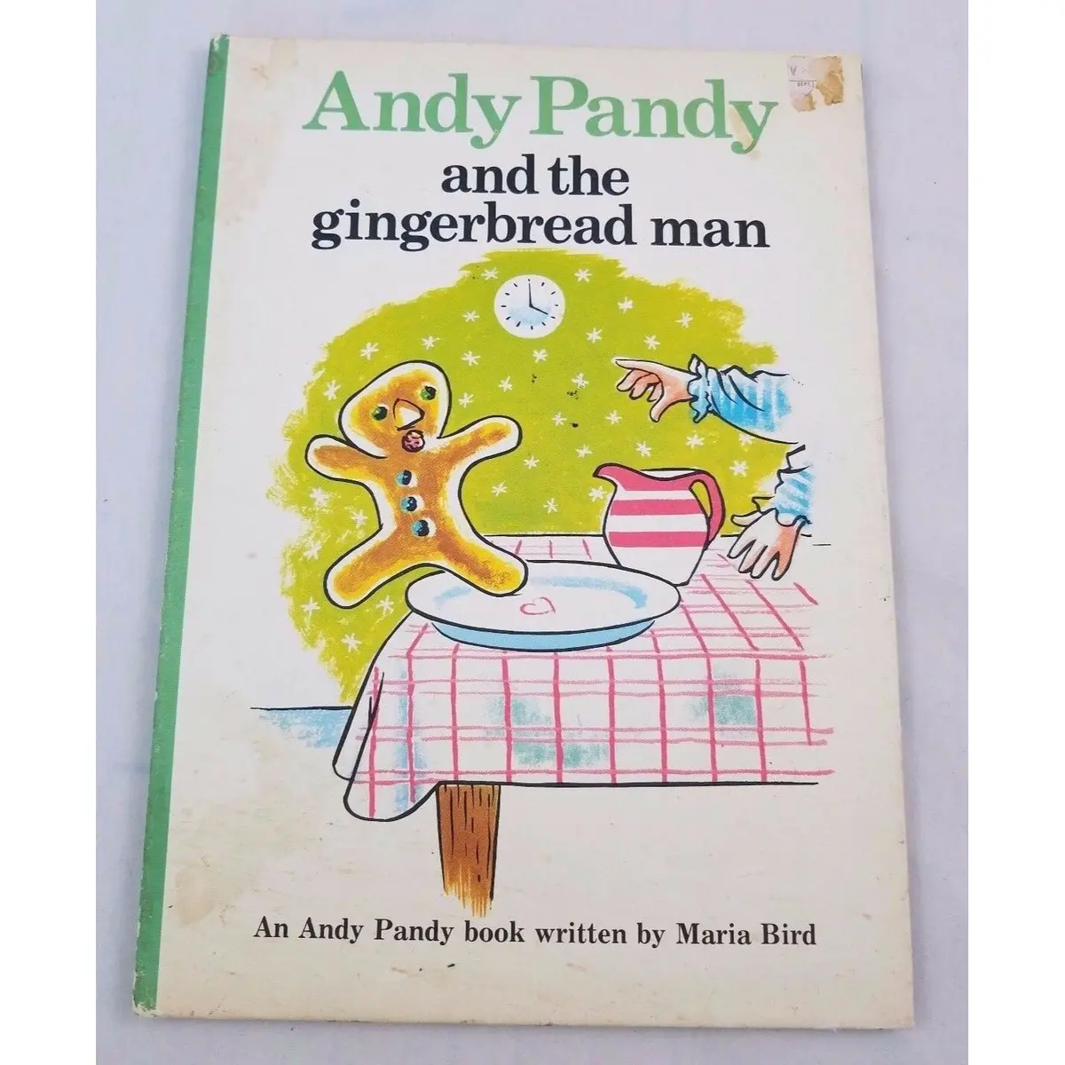 Vintage Andy Pandy And The Gingerbread Man 1973 Hc Hardcover Boy And Teddy Bear 1