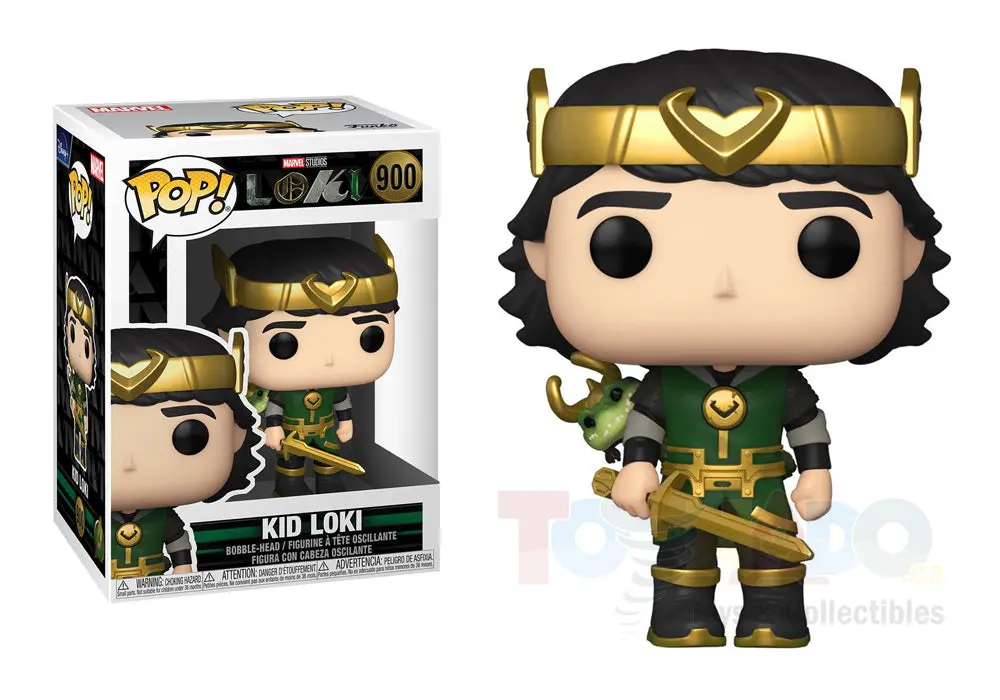 Funko Pop! Marvel #900 - Loki (Disney+) - Kid Loki Vinyl Figure Last One! 1