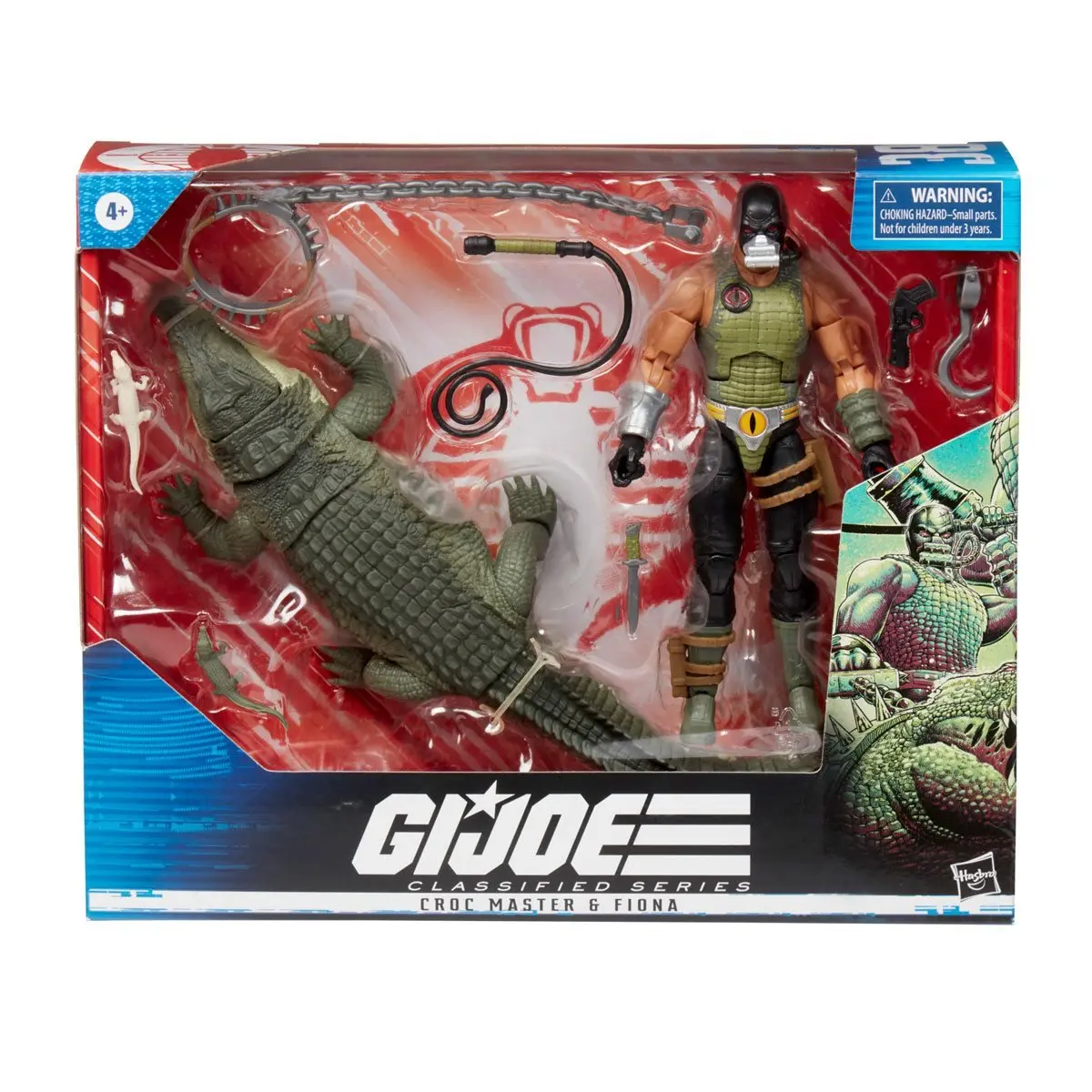 G.I. Joe - Classified Series #38 Croc Master & Fiona (Alligator) Action Figures 2-Pack Set (F4320) Last One! 1