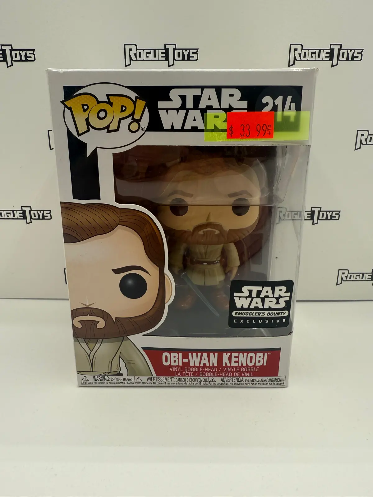 Funko Pop! Star Wars Obi-Wan Kenobi (Star Wars Smuggler’S Bounty Exclusive) 1