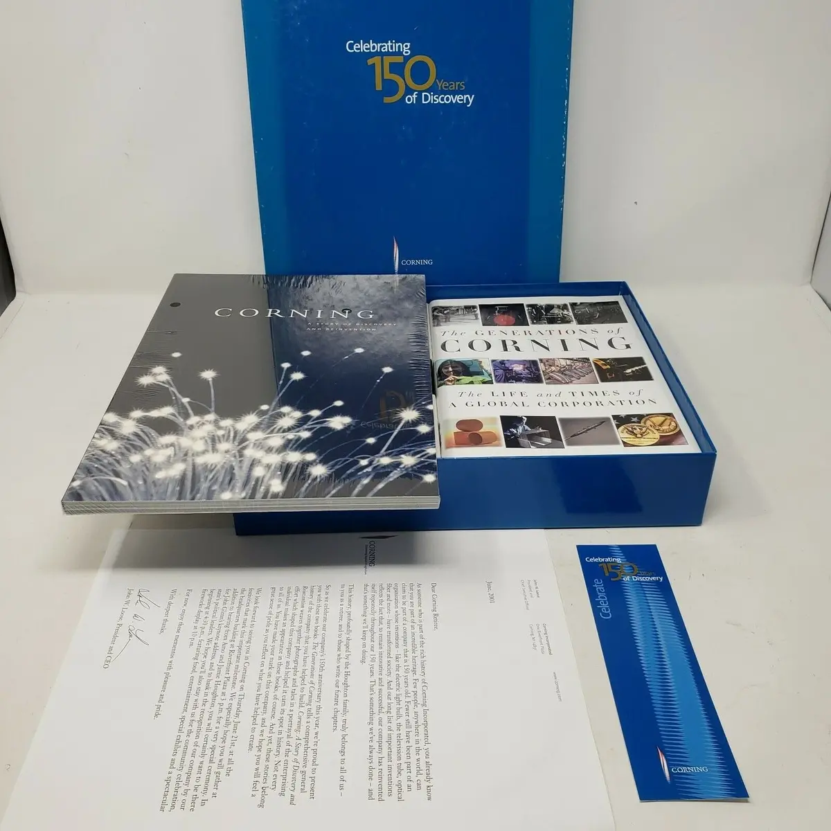 Corning A Story Of Discovery And Reinvention Generations Book Retirement 150 Yrs 1