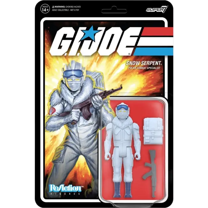 Super7 G.I. Joe - Wave 8 - Cobra Snow Serpent Reaction Figure (85994) 1