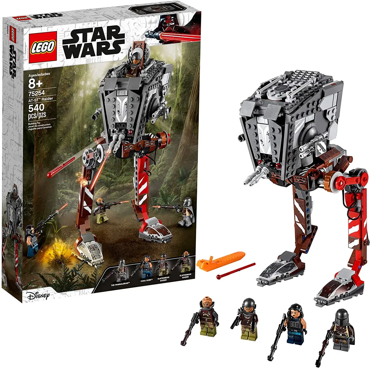 Lego Star Wars: The Mandalorian - At-St (All Terrain Scout Transport) Raider Building Set (75254) 1