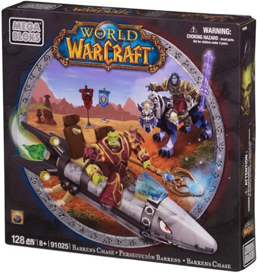 Mega Bloks - World Of Warcraft - Barrens Chase Building Toy (91025) Last One! 1