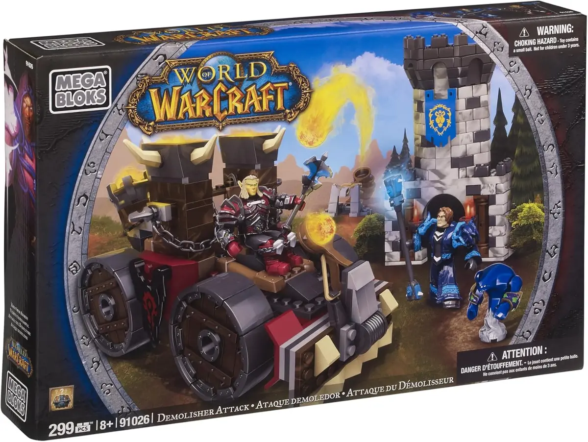 Mega Bloks - World Of Warcraft - Demolisher Attack Building Toy (91026) Last One! 1