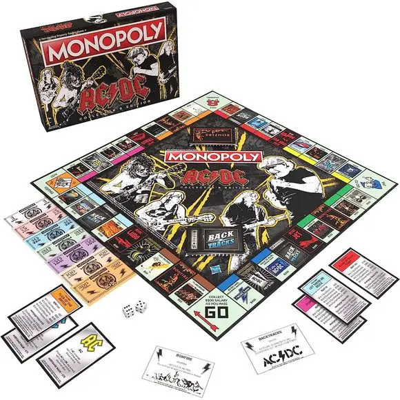 Monopoly: Ac/Dc Collectors Edition Board Game (15653) 1