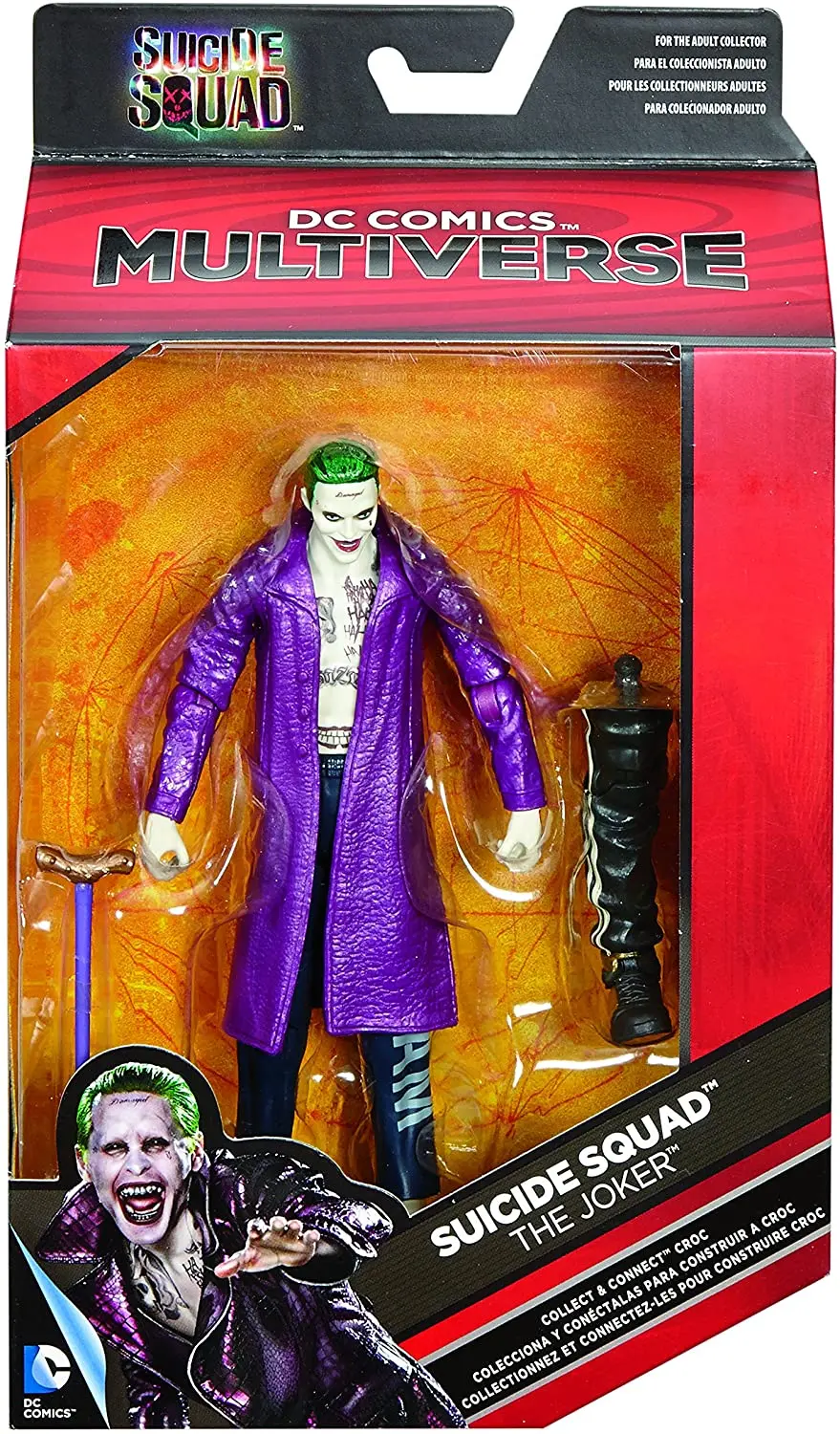 Dc Comics Multiverse - Croc Baf - Suicide Squad - The Joker Action Figure (Dnv38) Last One! 1