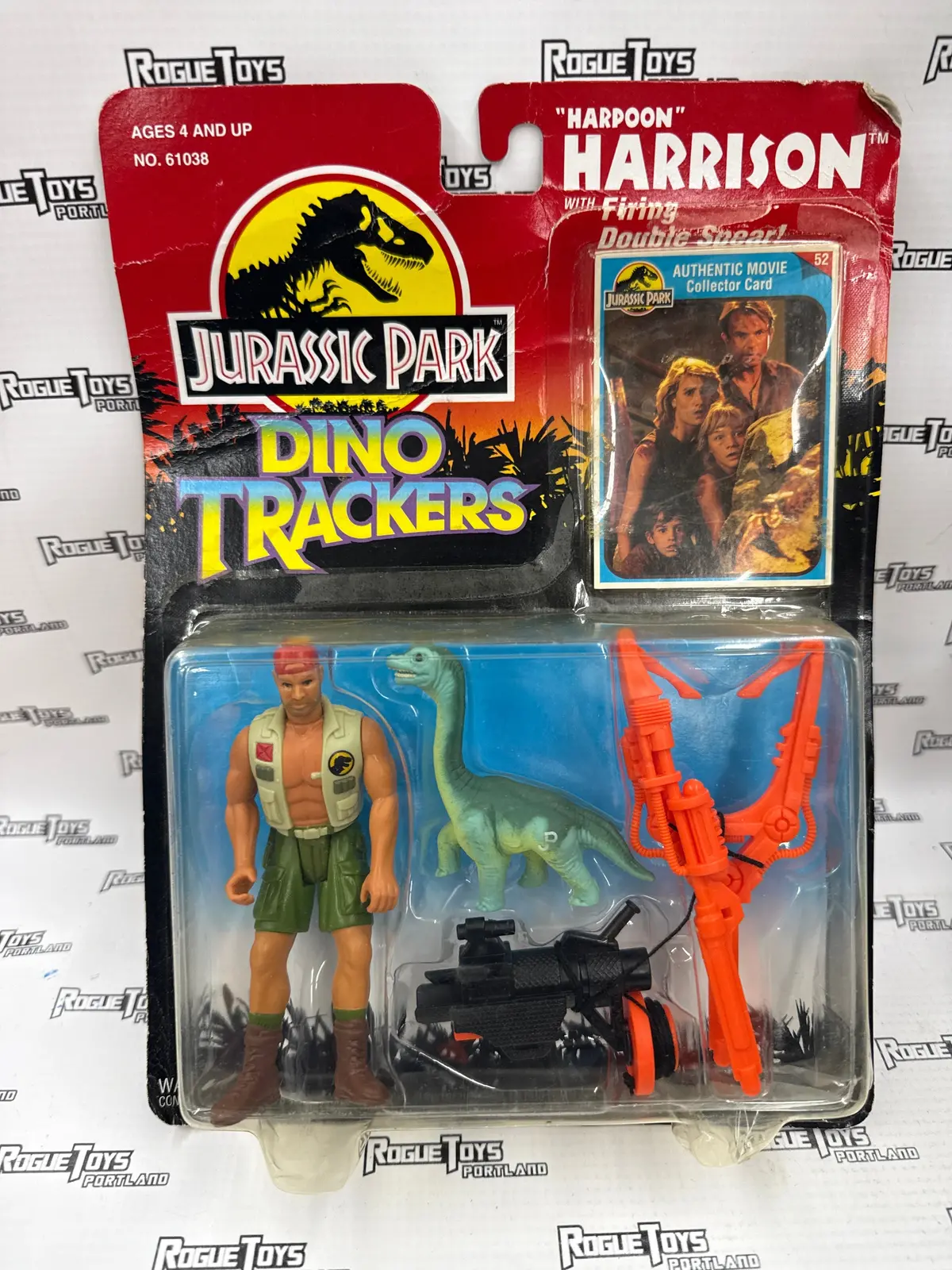 Kenner Jurassic Park Dino Tracers “Harpoon” Harrison 1