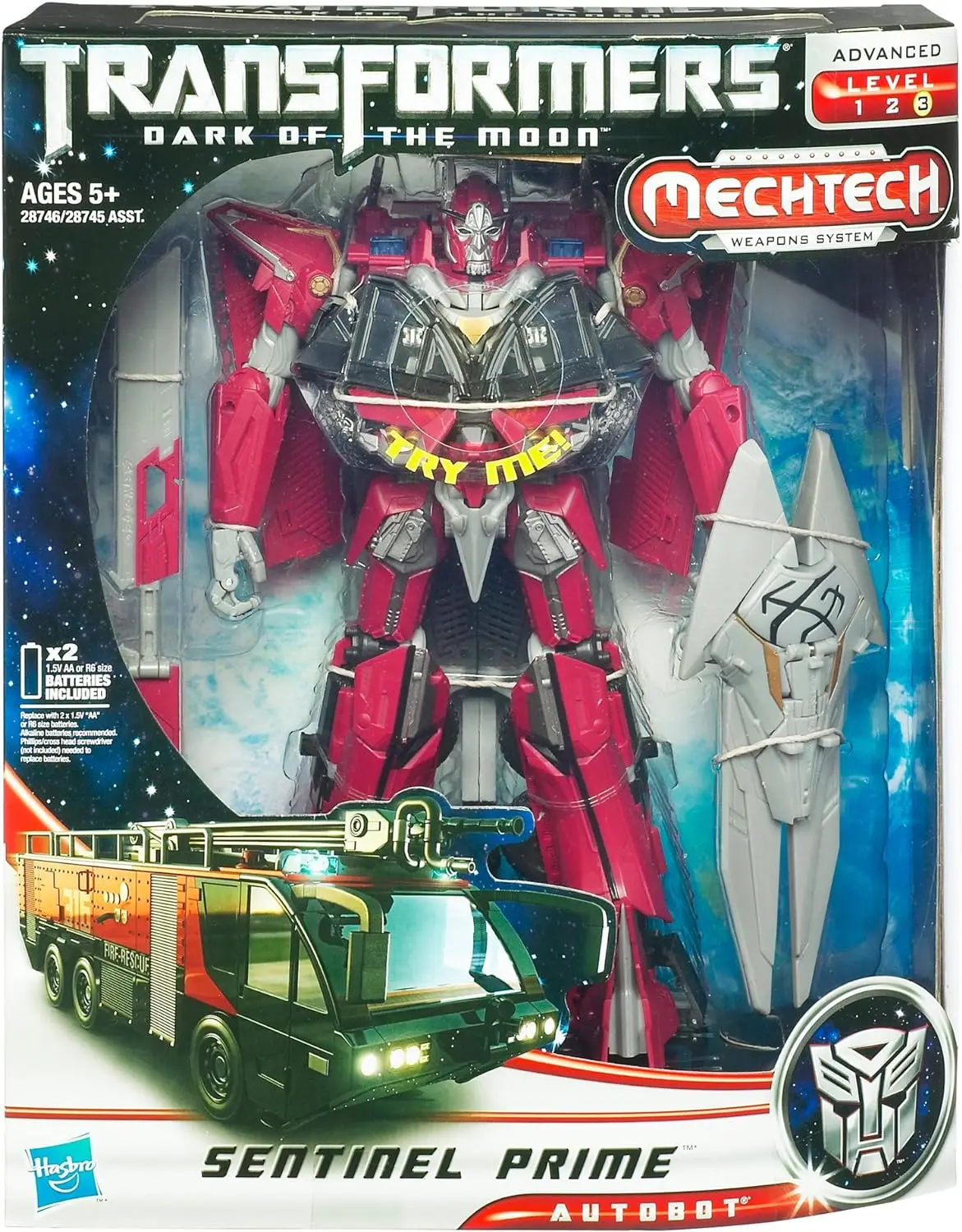 Mechtech - Transformers: Dark Of The Moon - Autobot Sentinel Prime Action Figure (28746) 1