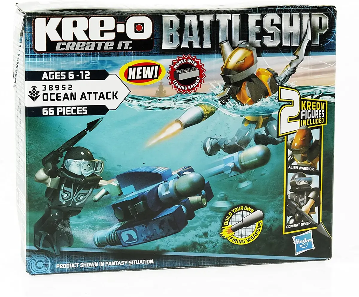 Kre-O Battleship - Ocean Attack (38952) Retired Building Toy 1