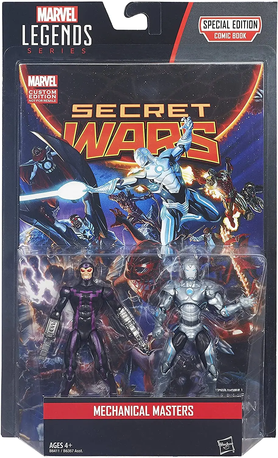 Marvel Legends Special Edition Comic Book - Secret Wars - Mechanical Masters Action Figures (B6411) 1