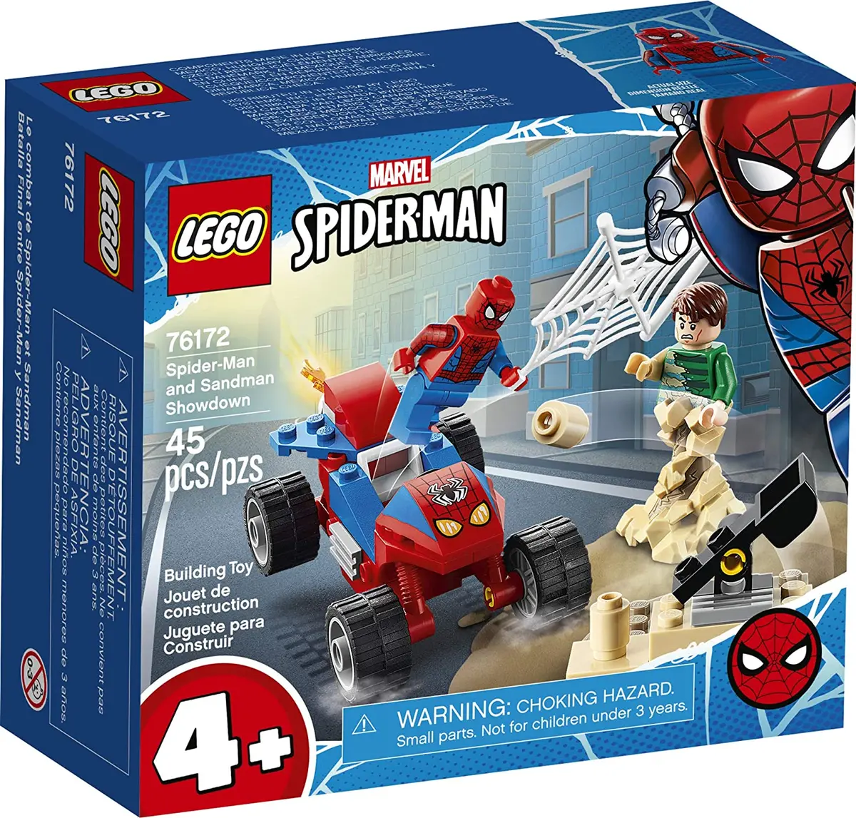 Lego Marvel Spider-Man - Spider-Man And Sandman Showdown (76172) Retired Building Toy Low Stock 1