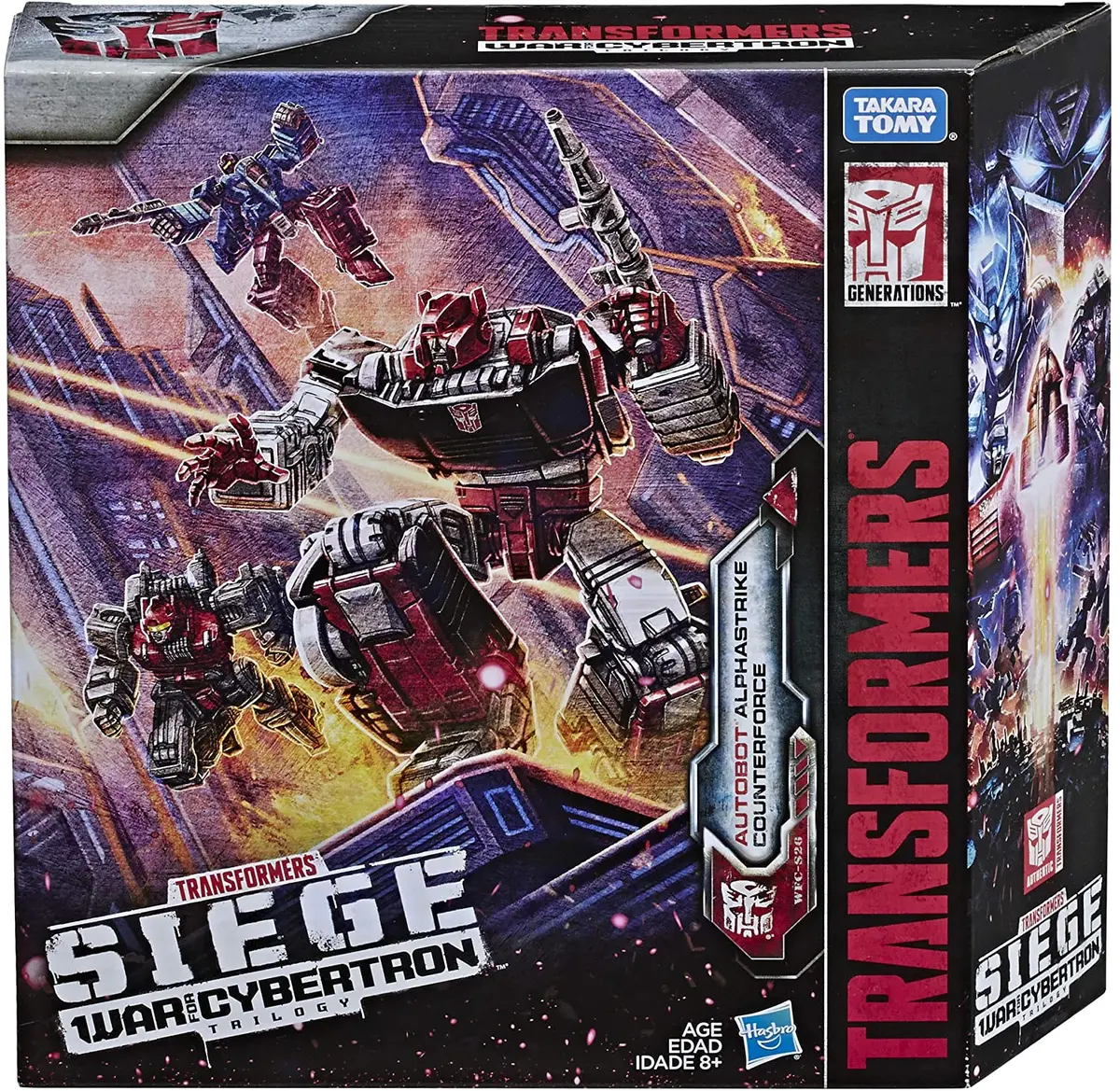 Transformers Siege Wfc-S26 Autobot Alphastrike Counterforce: Slamdance, Clone Sideswipe, Trenchfoot E5563 Last One! 1