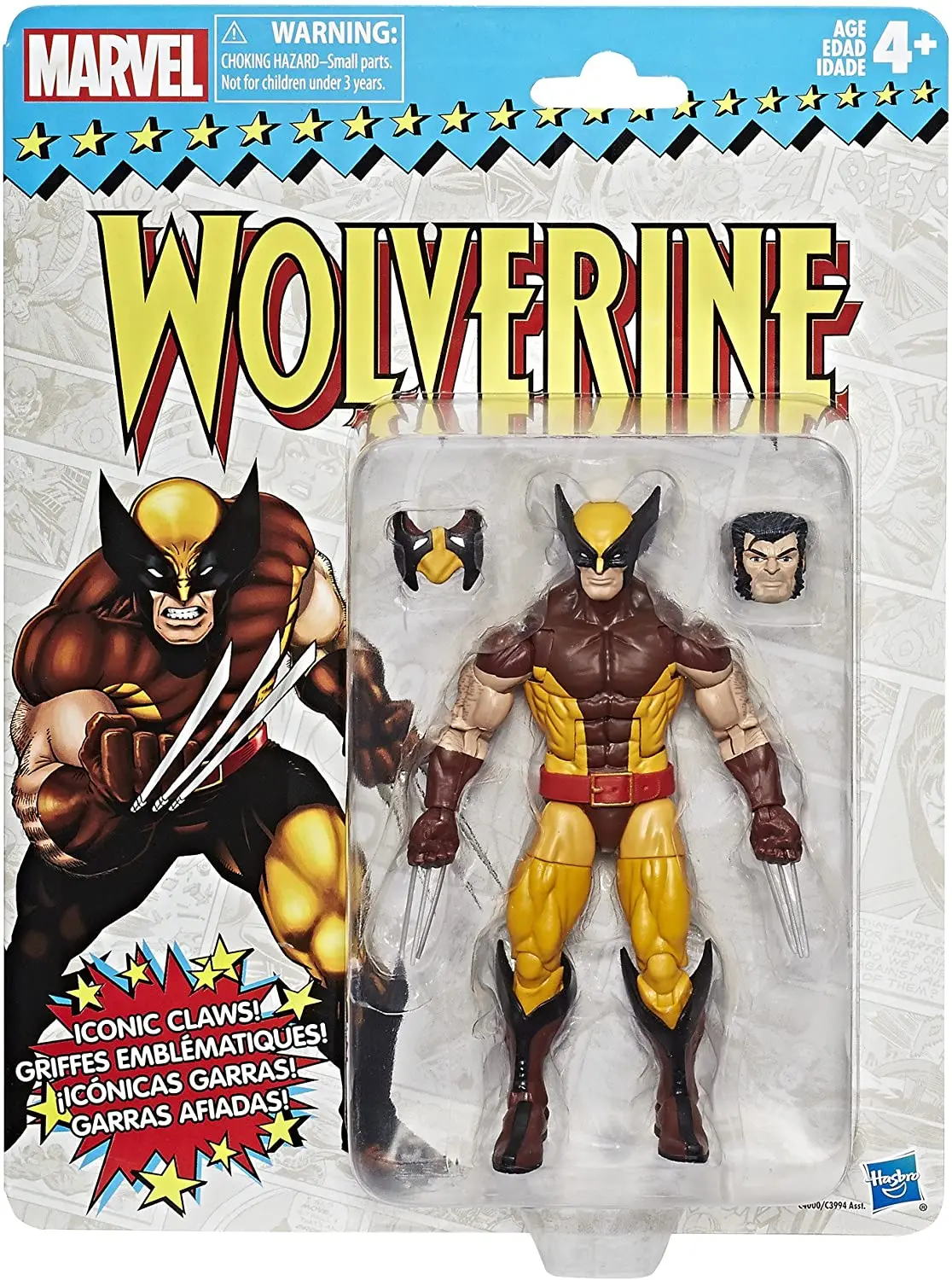 Marvel Legends - Retro Collection - Series 1 - Wolverine (E4000) Action Figure 1