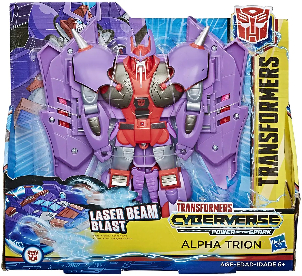 Transformers Cyberverse: Power Of The Spark - Ultra Class Alpha Trion Action Figure (E4801) 1