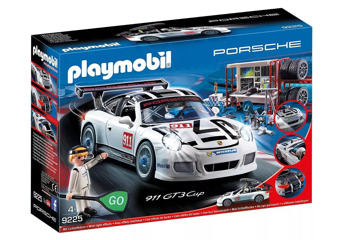 Playmobil - Porsche - 911 Gt3 Cup Building Toy (9225) Low Stock 1