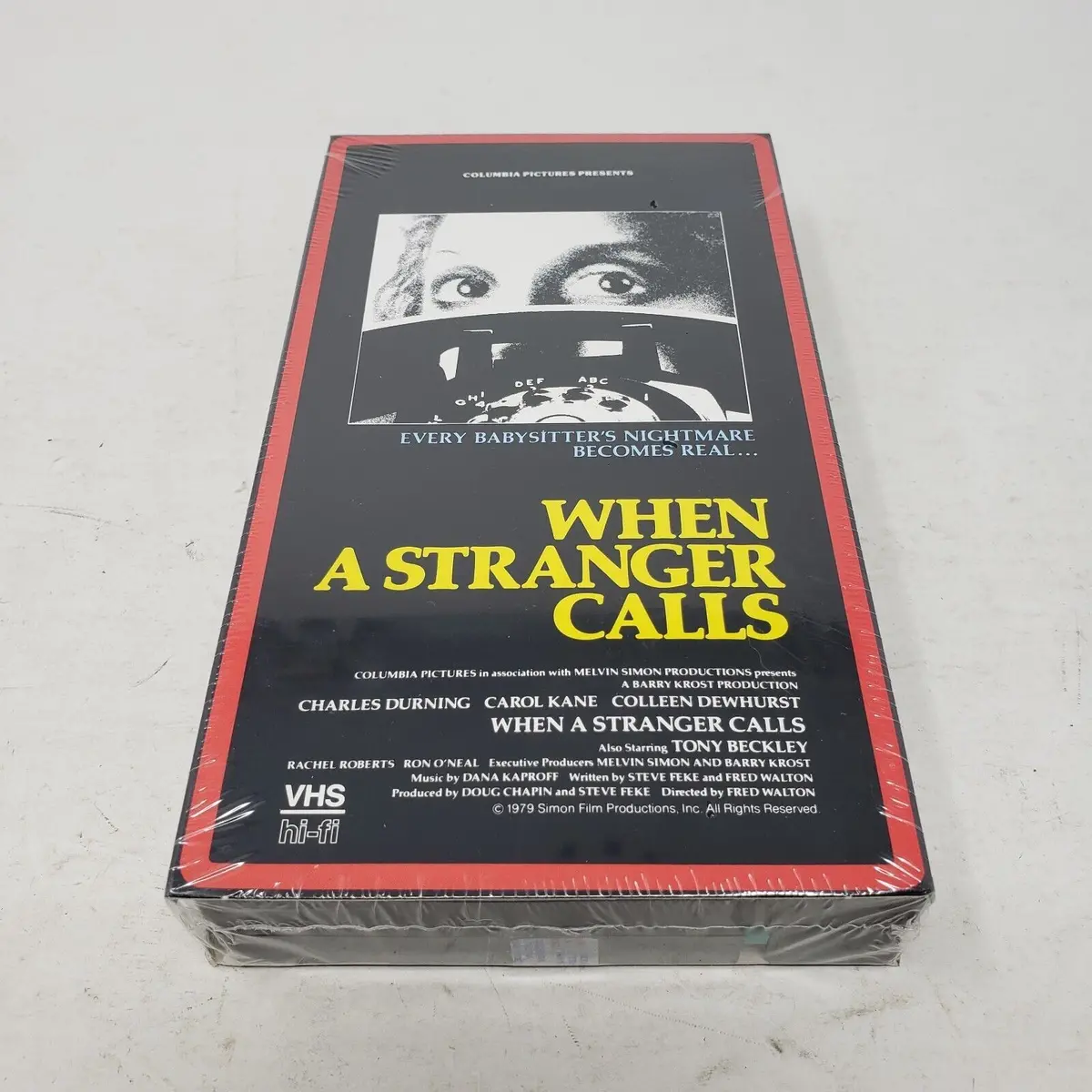 When A Stranger Calls Vhs Tape Brand New Factory Sealed 1979 R Watermarks Horror 1