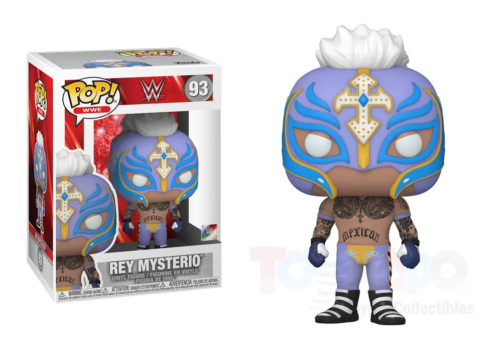Funko Pop! Wwe #93 - Rey Mysterio Vinyl Figure (56808) Low Stock 1