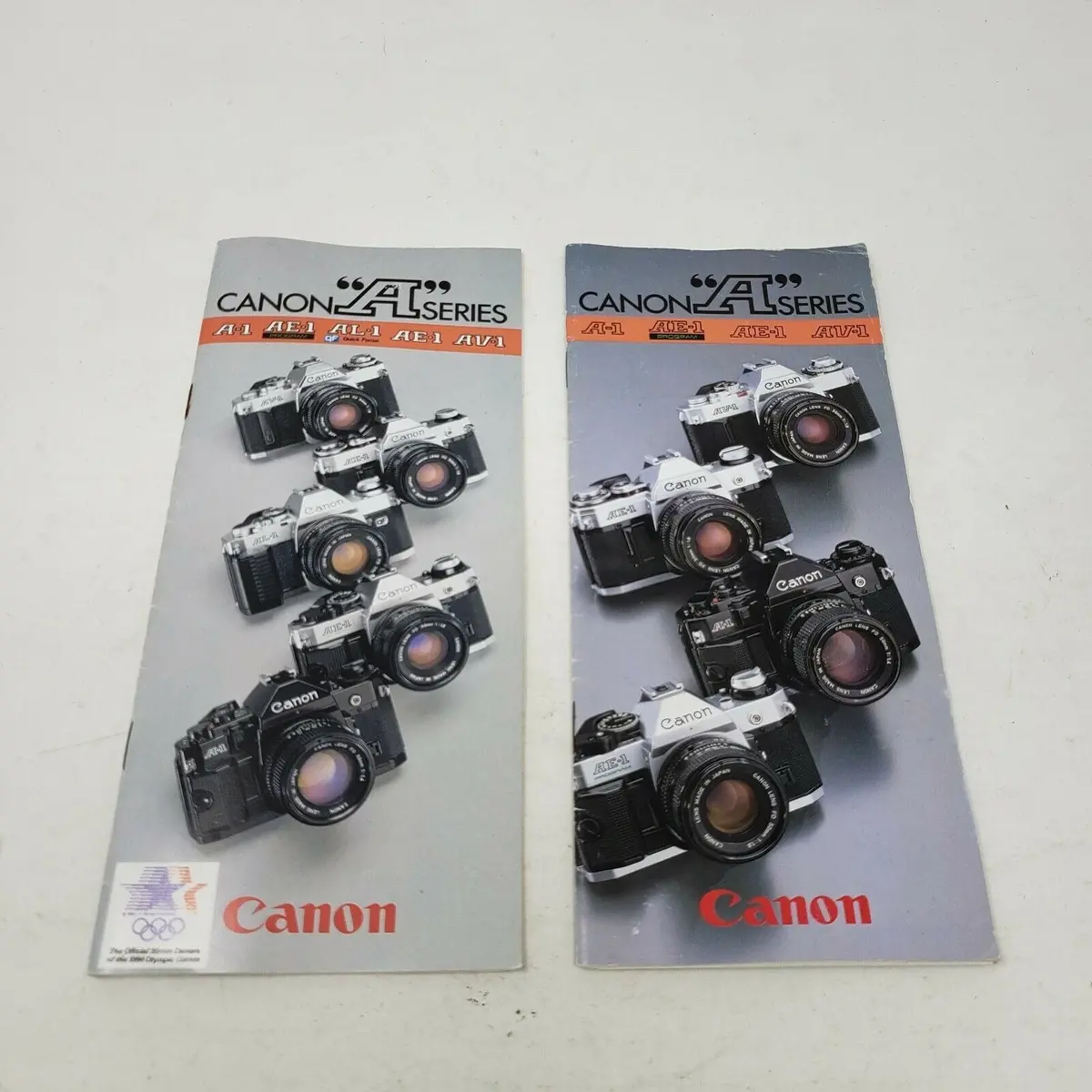 Canon A Series Camera Color Catalogs Pamphlets Vintage Advertising Ephemera 35Mm 1