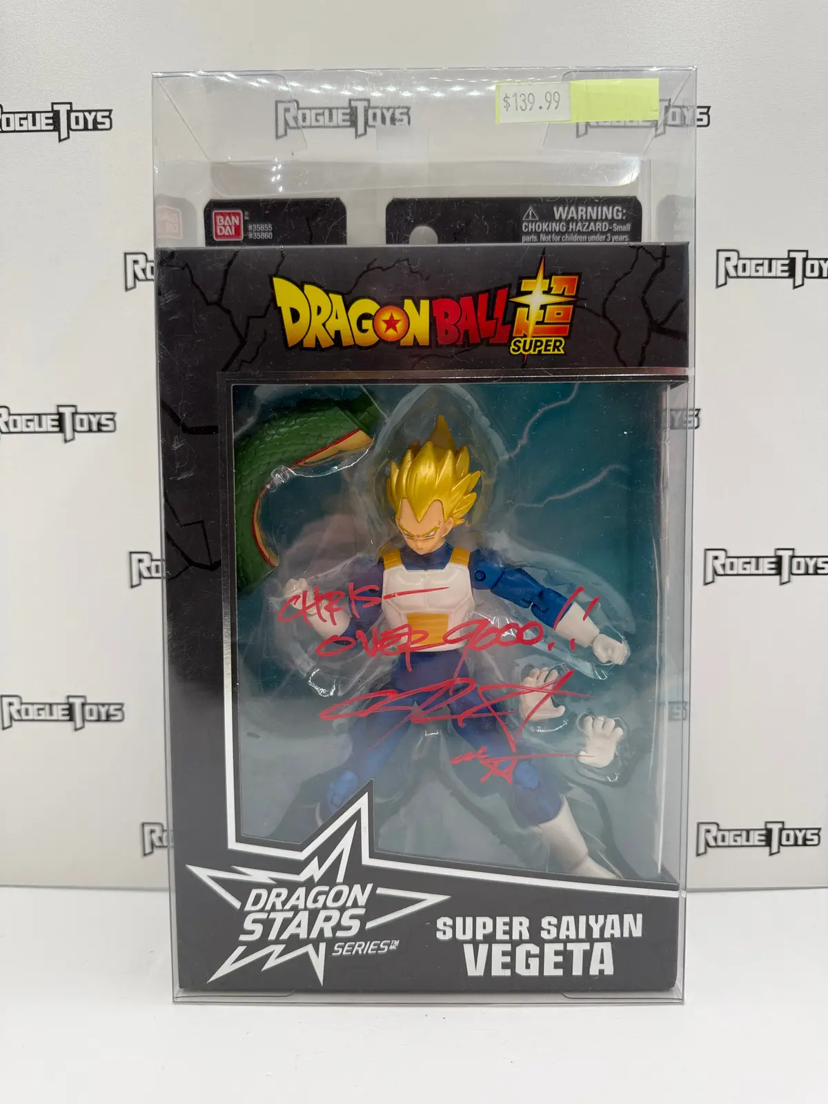 [Autographed] Bandai Dragon Ball Super Dragon Stars Series 2 Super Saiyan Vegeta 1