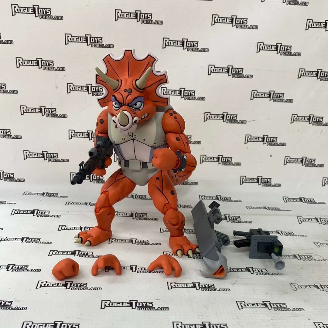 Neca Tmnt Cartoon Triceraton Infantryman 1