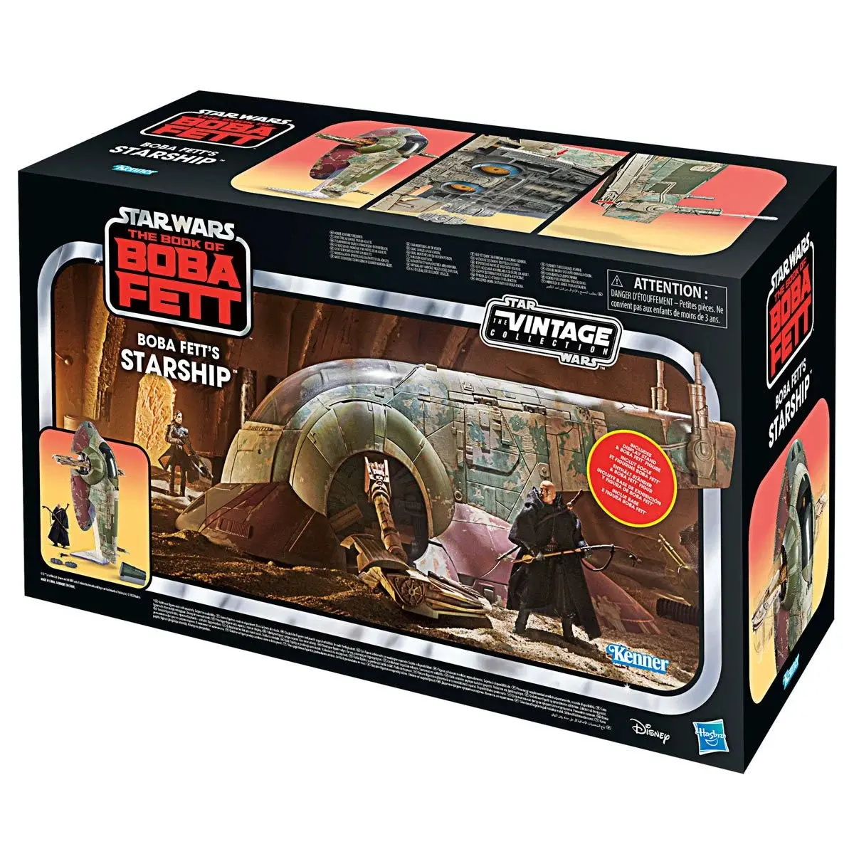 Star Wars: The Vintage Collection  - Star Wars: The Book Of Boba Fett - Boba Fett's Starship Playset (F5862) Low Stock 1