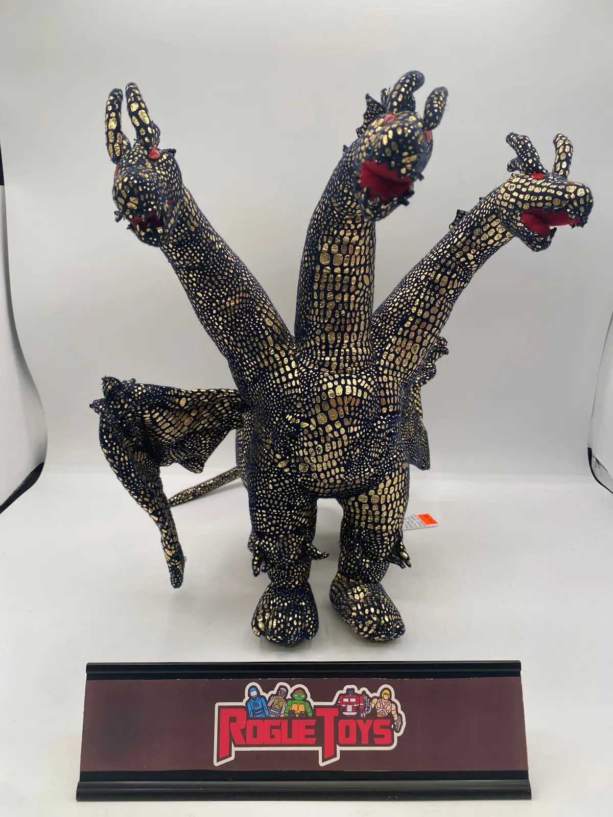 Toy Vault 2006 Toho Godzilla Kaizer King Ghidorah Plush Rare Stuffed Animal 1