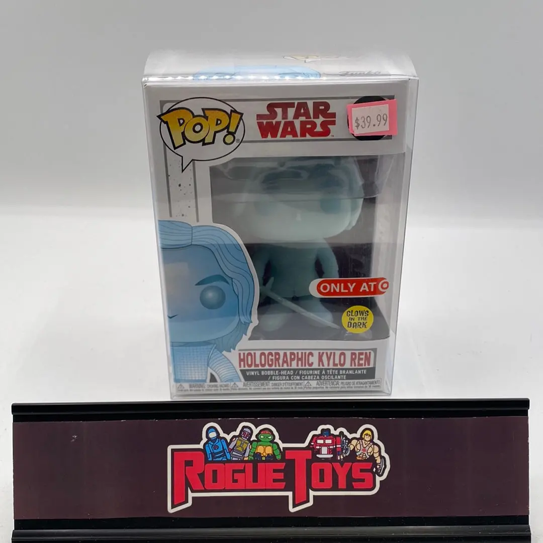 Funko Pop! Star Wars Holographic Kylo Ren (Target Exclusive) (Glows In The Dark) 1