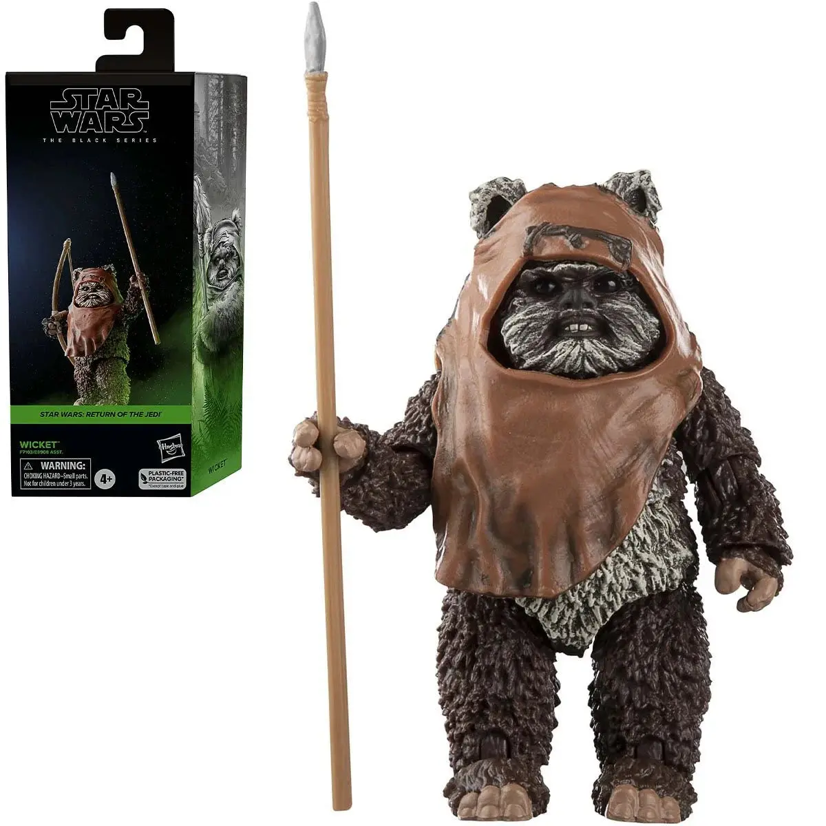 Star Wars: The Black Series - Return Of The Jedi - Wicket (Warrick) Action Figure (F7103) 1