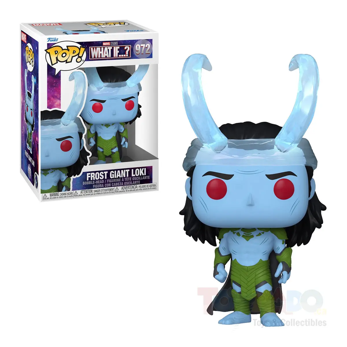 Funko Pop! Marvel #972 - What If...? - Frost Giant Loki Vinyl Figure (58649) 1