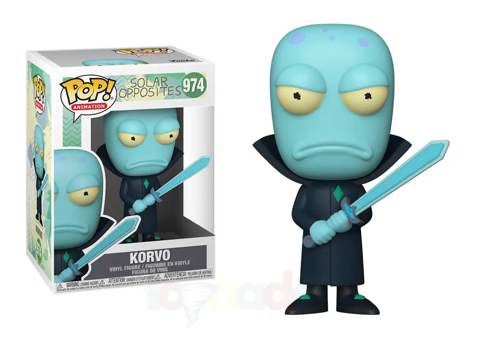Funko Pop! Animation #974 - Solar Opposites - Korvo Vinyl Figure Last One! 1