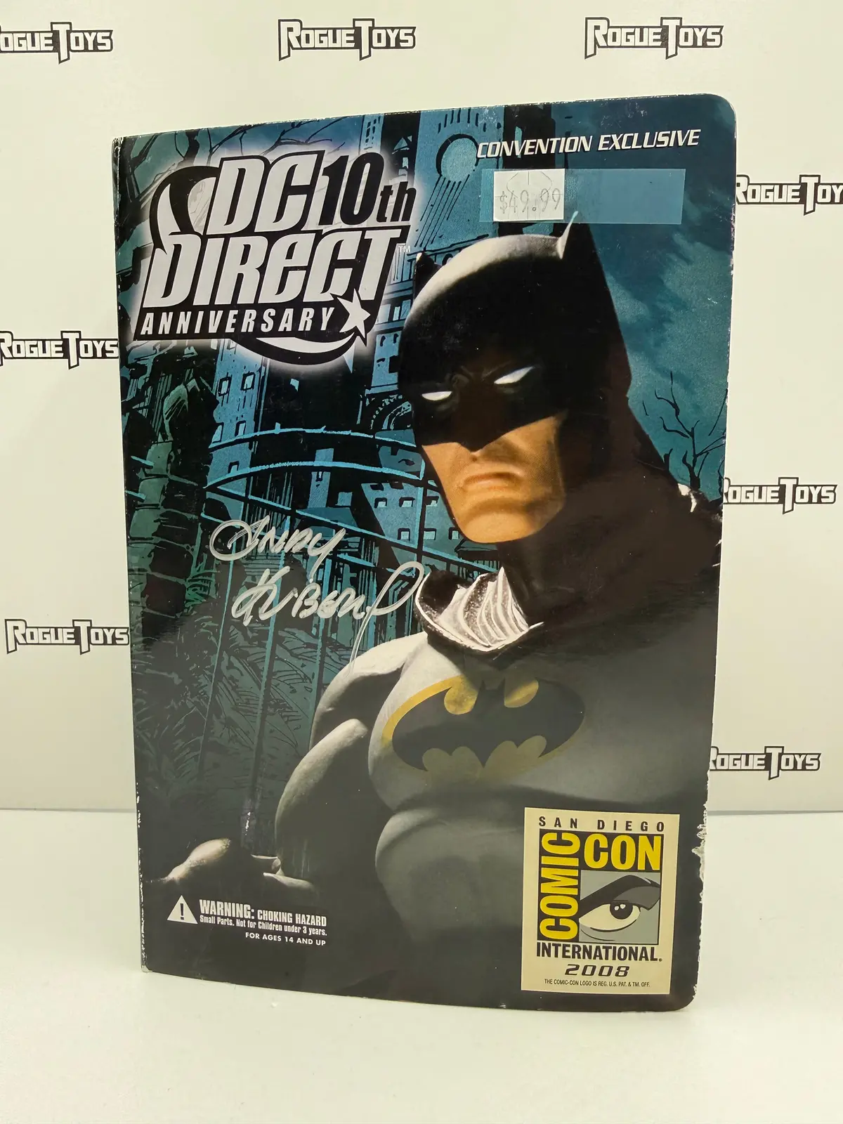 Dc Direct 10Th Anniversary Batman (Signed By Andy Kubert) (Sdcc 2008 Exclusive) 1