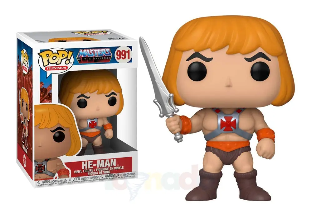 Funko Pop! Television #991 - Masters Of The Universe - He-Man Vinyl Figure Low Stock 1
