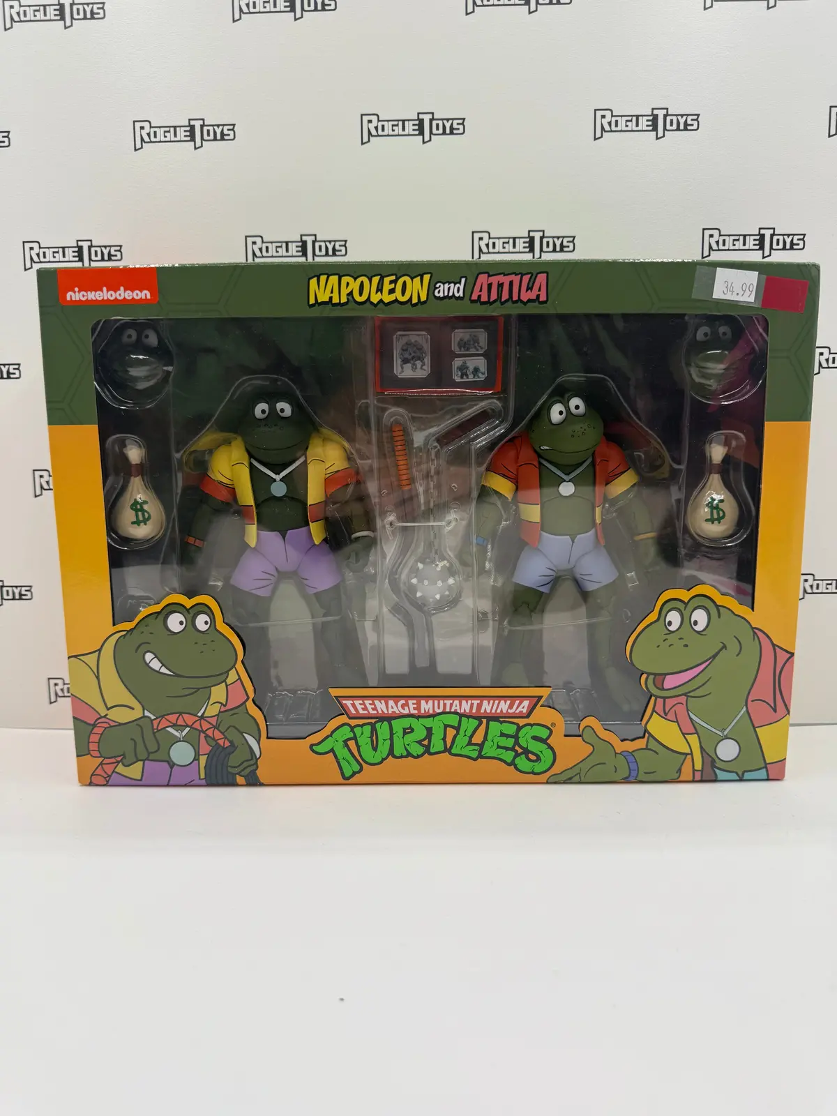 Neca Reel Toys Nickelodeon Teenage Mutant Ninja Turtles Napoleon And Attila 1