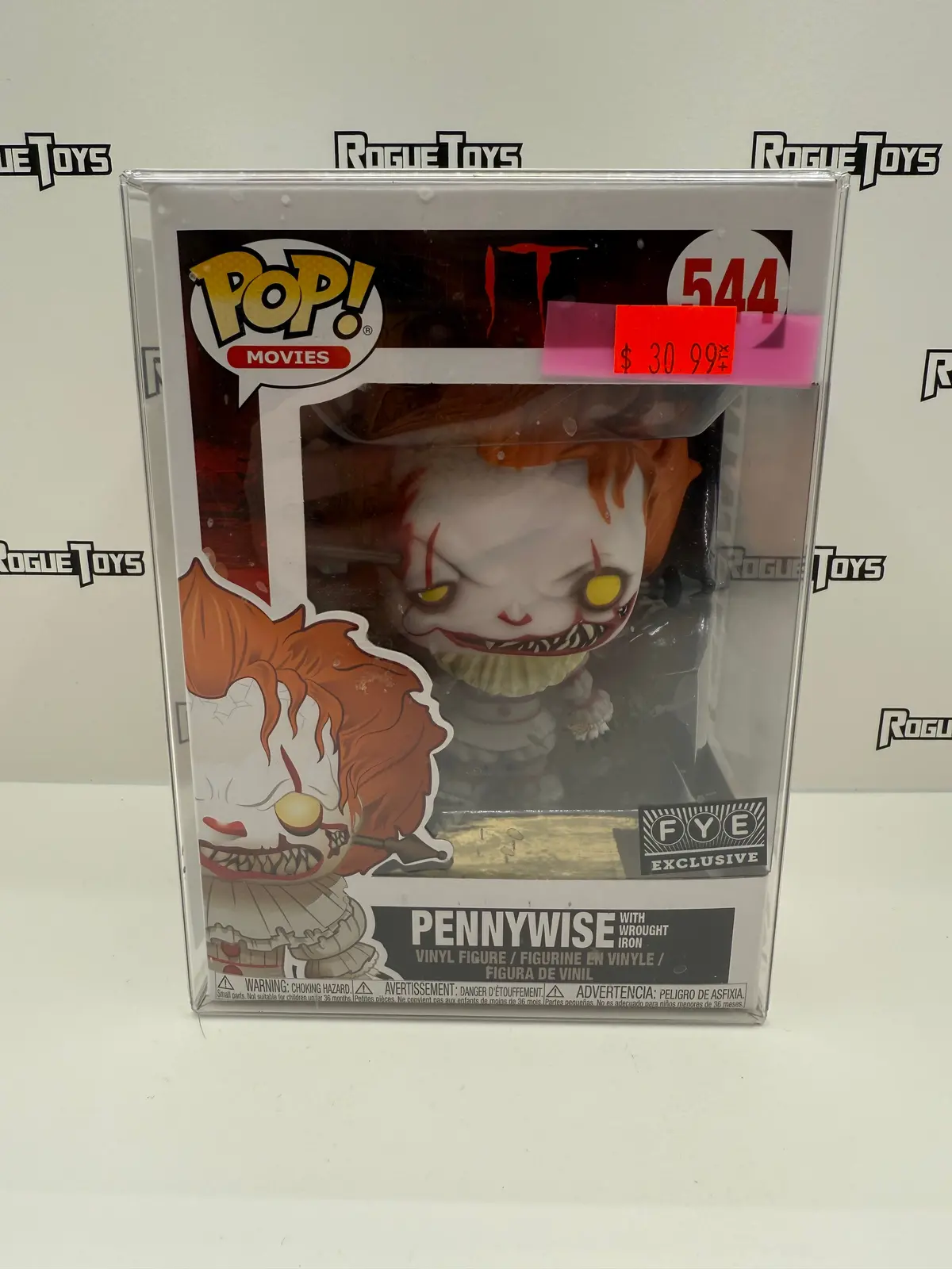 Funko Pop! Movies It Pennywise With Wrought Iron (Fye Exclusive) 1