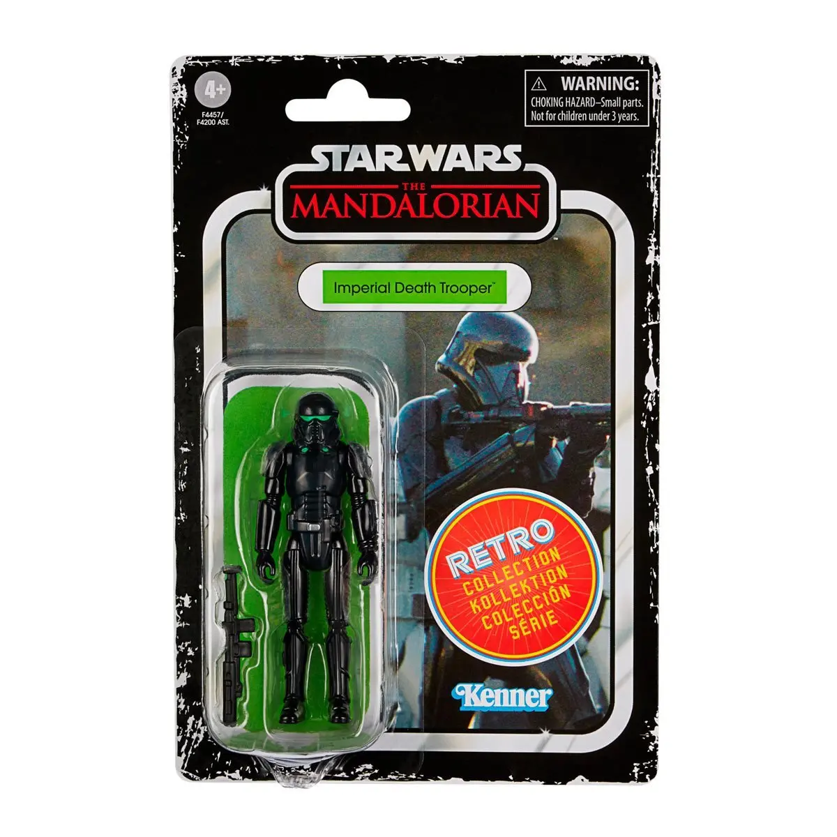 Kenner - Star Wars: Retro Collection - The Mandalorian: Imperial Death Trooper Action Figure (F4457) 1
