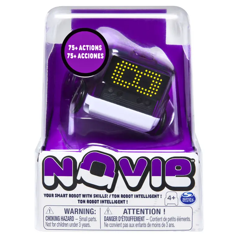 Spin Master - Novie - Interactive Robot (Purple) Rc Toy (27064) Low Stock 1