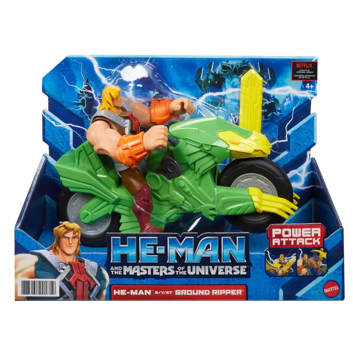He-Man And The Masters Of The Universe - He-Man And Ground Ripper Action Figure (Hbl75) 1